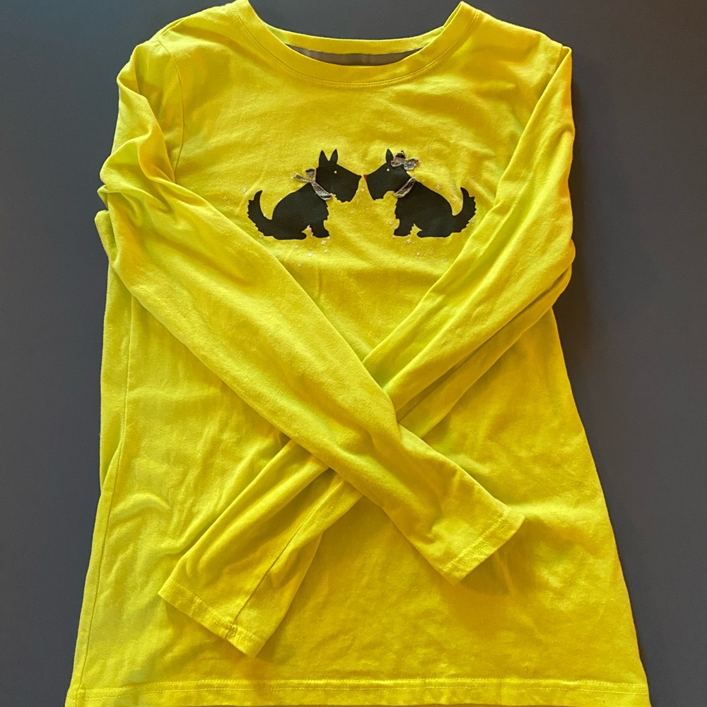 Cute Yellow Long Sleeve shirt